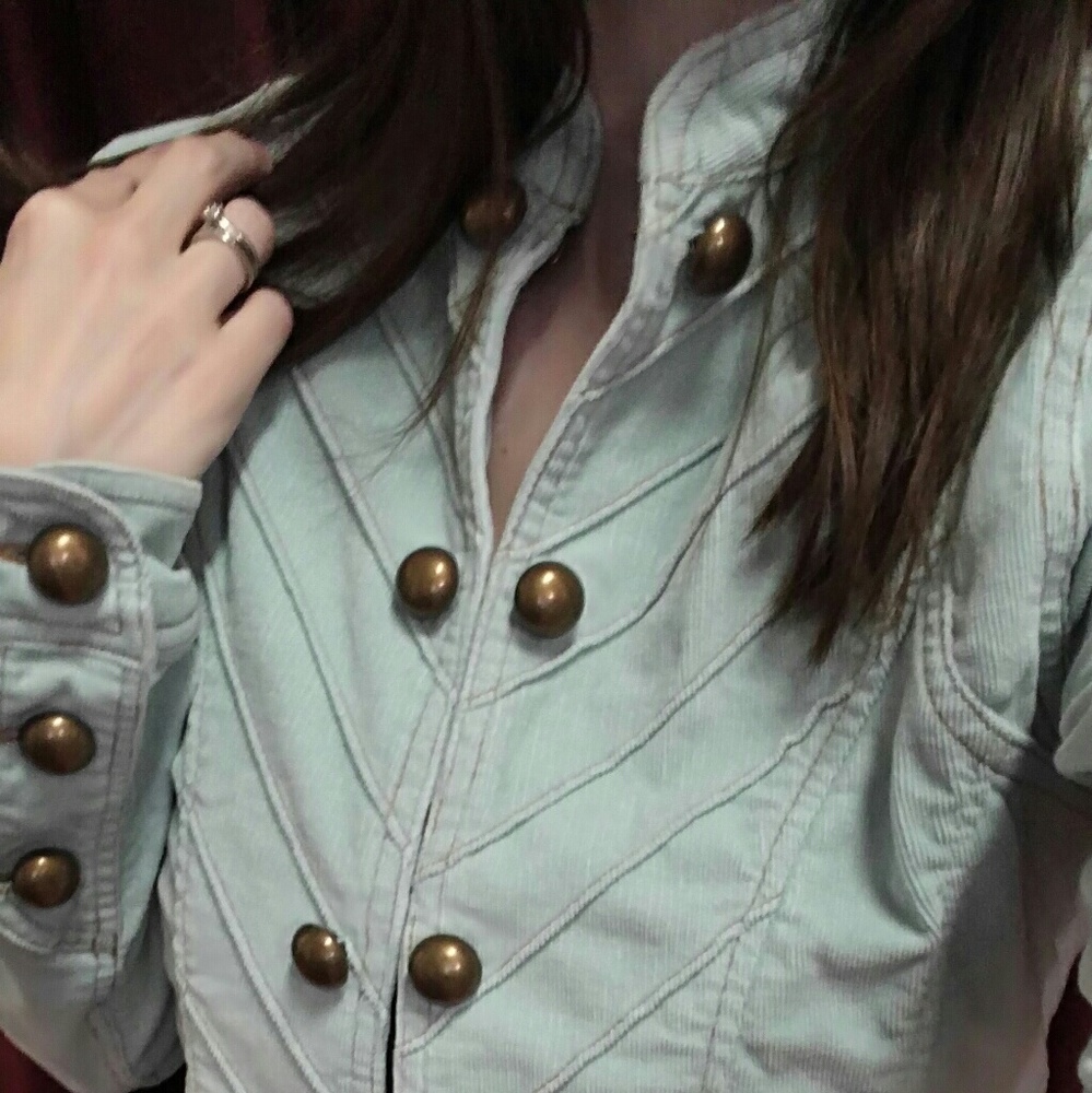 Tulle Military Inspired Jacket